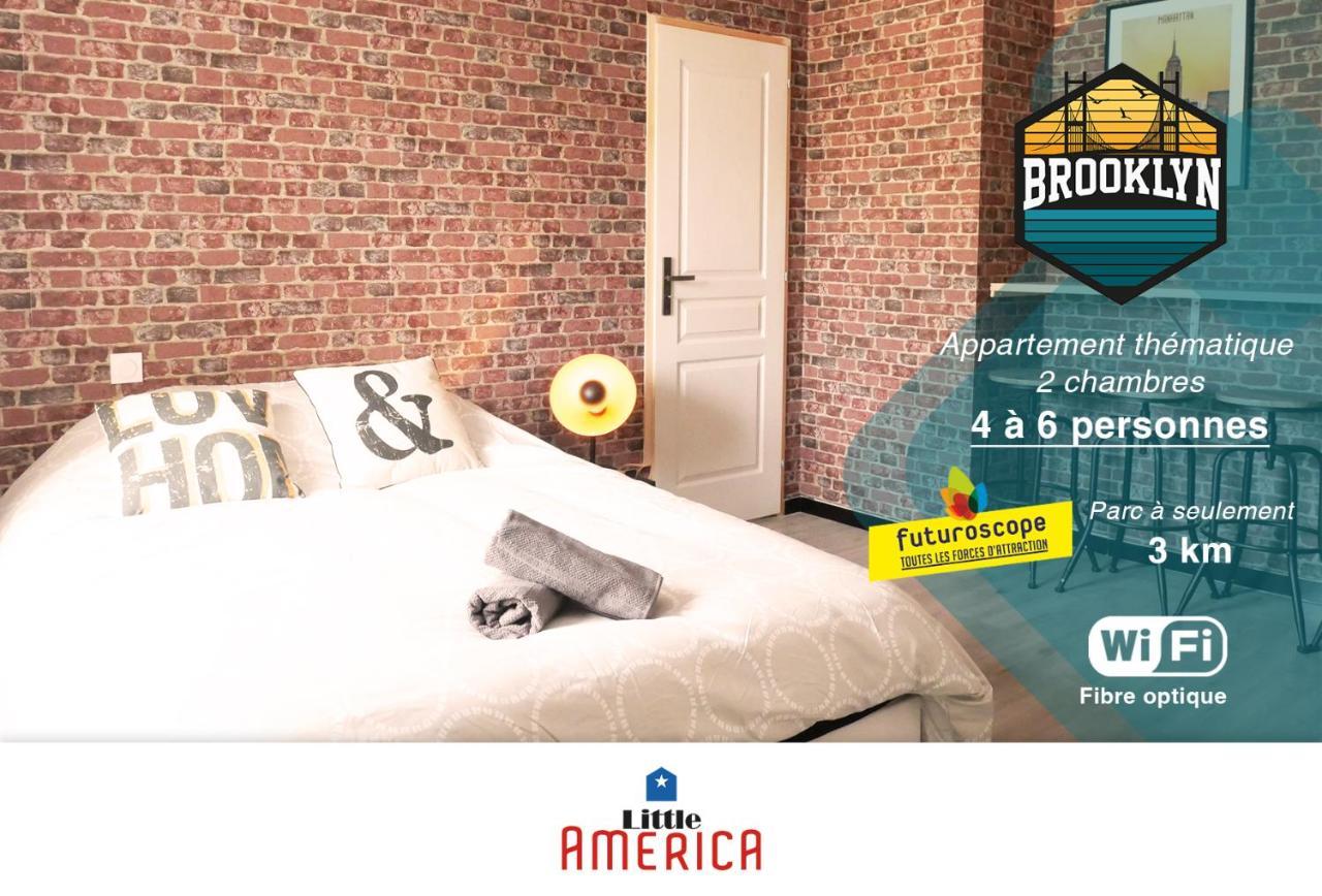 Little America - Appart Hotel 3Km Futuroscope Jaunay-Clan Zewnętrze zdjęcie
