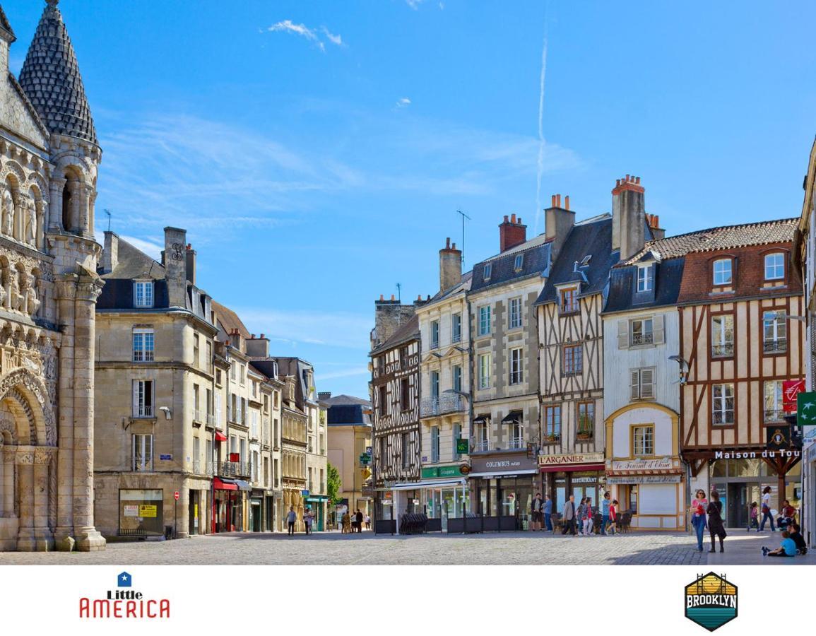 Little America - Appart Hotel 3Km Futuroscope Jaunay-Clan Zewnętrze zdjęcie