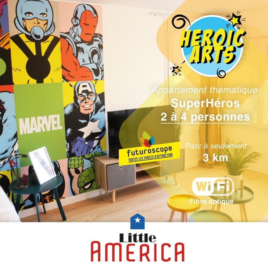 Little America - Appart Hotel 3Km Futuroscope Jaunay-Clan Zewnętrze zdjęcie